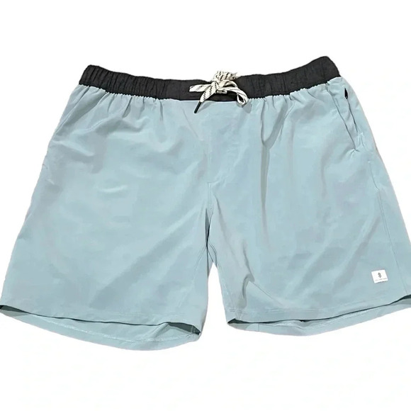 7Diamonds Solid Core Drawstring Active 7" Short Seafoam Green Mens size XXL - Picture 4 of 16